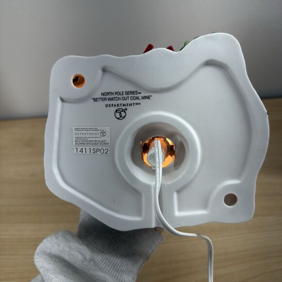 Deptartment 56 Better Watch Out Coal Mine #808923 North Pole Series 2010 Dept 56 - Picture 5 of 11